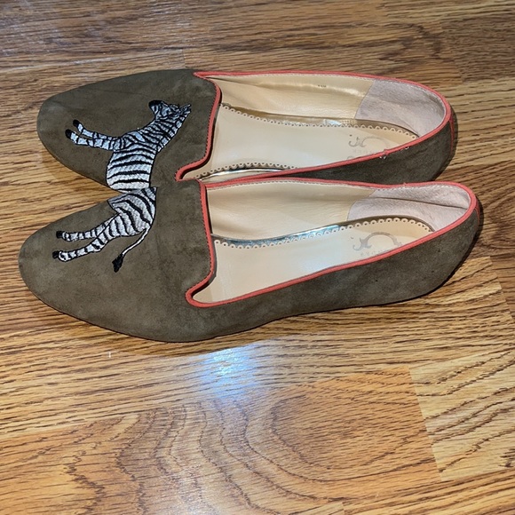 Wonder zebra print suede flats size 8.5. - Picture 3 of 9